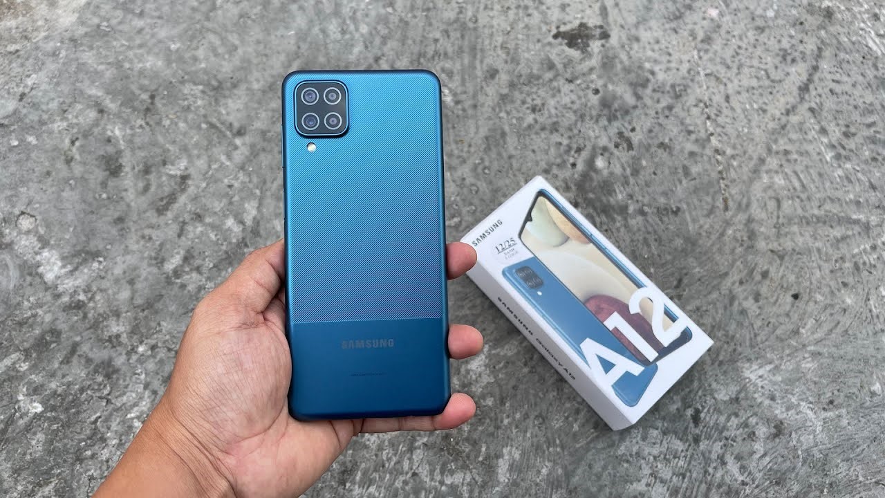 Samsung Galaxy A12 - sản phẩm chính hãng