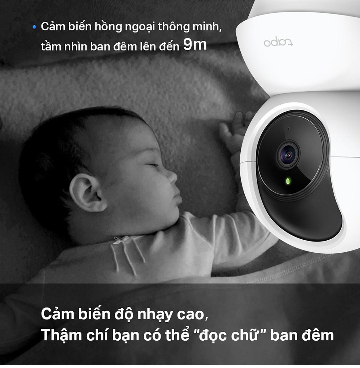 Camera IP Wifi TP-Link Tapo C200 360° 1080P - Chính hãng