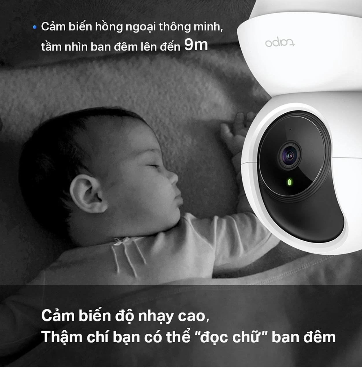 Camera IP Wifi TP-Link Tapo C200 360° 1080P - Chính hãng