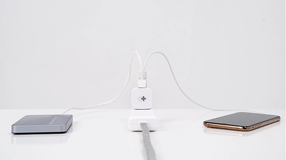 Củ sạc HyperCube Backup Photos Charging (HDHC) - Chính hãng