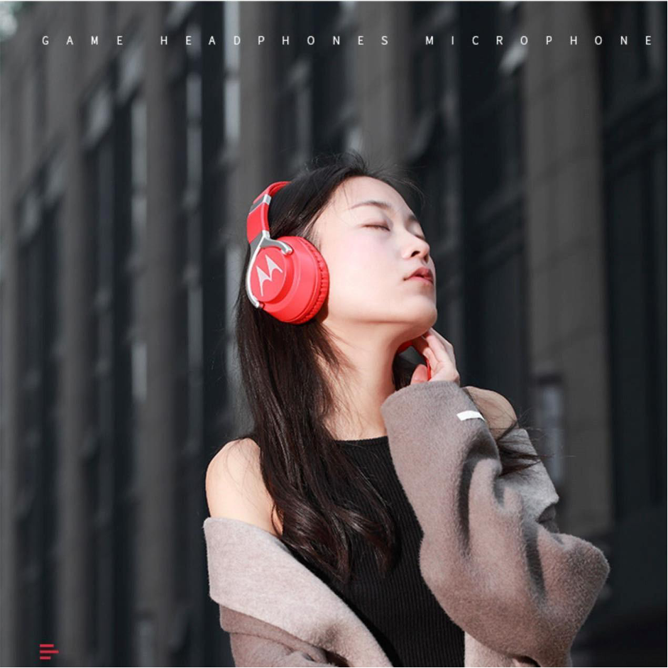 Tai nghe chụp tai (Có dây) Motorola Pulse Bass 200 Wired - Chính Hãng