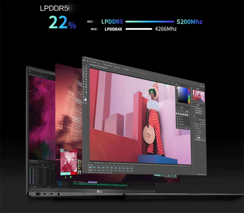Laptop LG Gram 2022 14Z90Q-G.AH75A5 (Core™️ i7-1260P/16GB/512GB