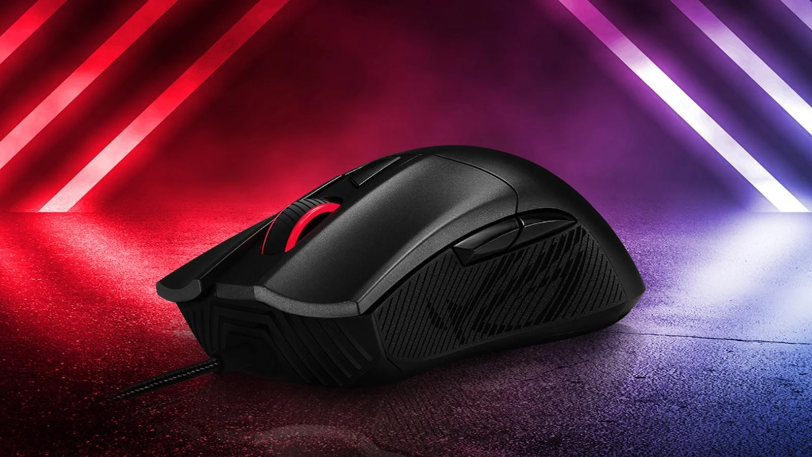Chuột Chơi game Asus ROG Gladius II Core (P507) (USB/RGB/Black)