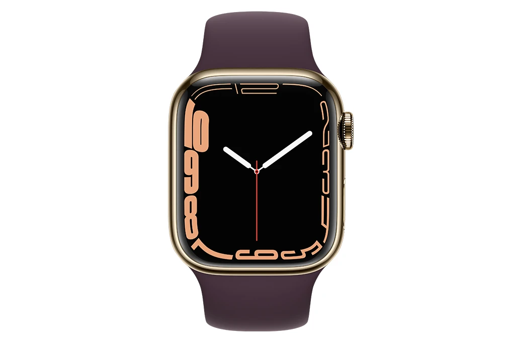 Apple Watch Series 7 - GPS + Cellular, 45mm - Vỏ Thép Dây Cao Su