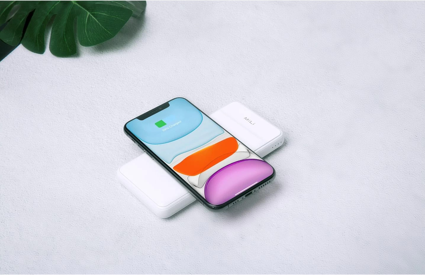 Sạc dự phòng MiLi tích hợp sạc không dây power Magic IV 10,000mAh/3.7V - HB