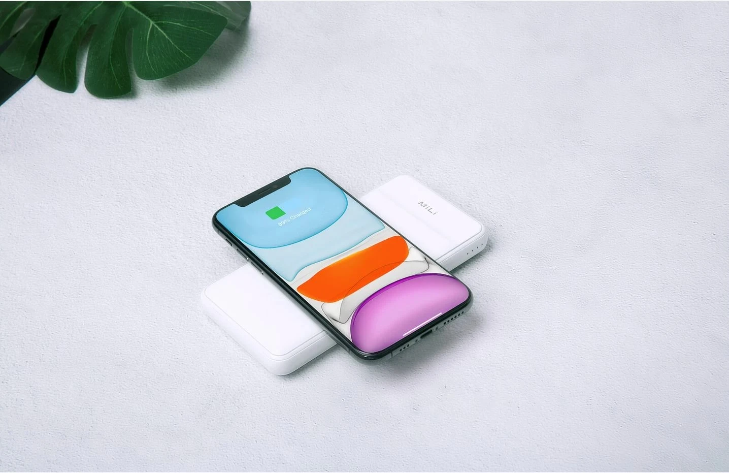 Sạc dự phòng MiLi tích hợp sạc không dây power Magic IV 10,000mAh/3.7V - HB