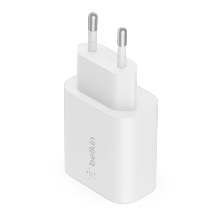 Củ sạc nhanh Belkin 25W USB-C chuẩn PD/PPS 1 cổng - Chính Hãng