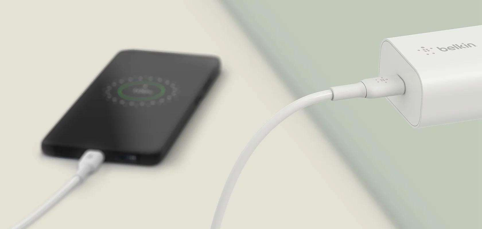 Củ sạc nhanh Belkin 25W USB-C chuẩn PD/PPS 1 cổng - Chính Hãng