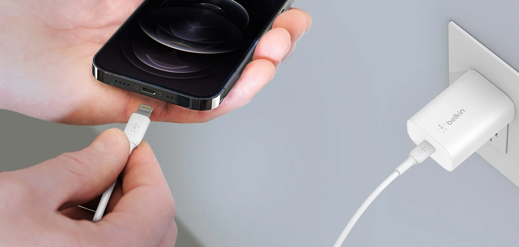 Củ sạc nhanh Belkin 25W USB-C chuẩn PD/PPS 1 cổng - Chính Hãng