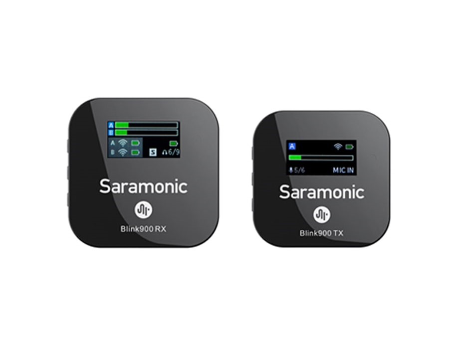 Bộ micro không dây Saramonic Blink900 B1(RX+TX) - Chính hãng
