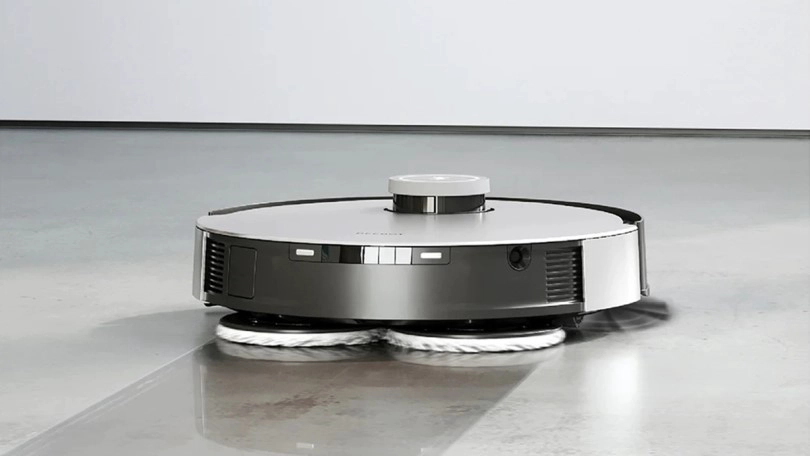 Robot hút bụi lau nhà tự động giặt giẻ Ecovacs Deebot X1 OMNI - Chính hãng