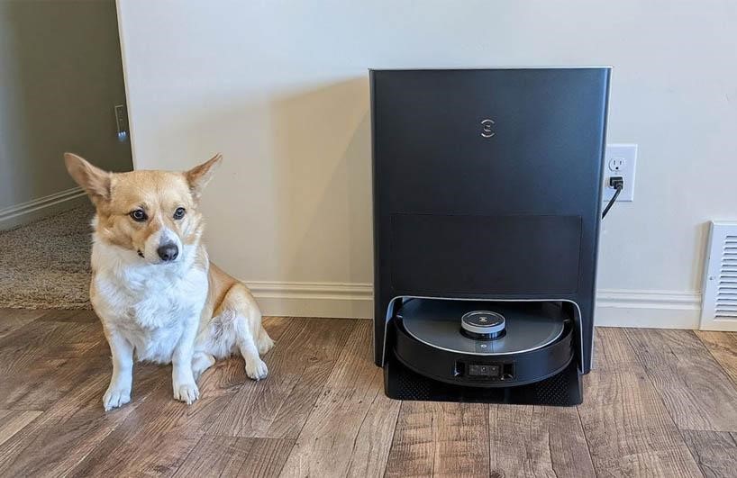 Robot hút bụi lau nhà tự động giặt giẻ Ecovacs Deebot X1 OMNI - Chính hãng