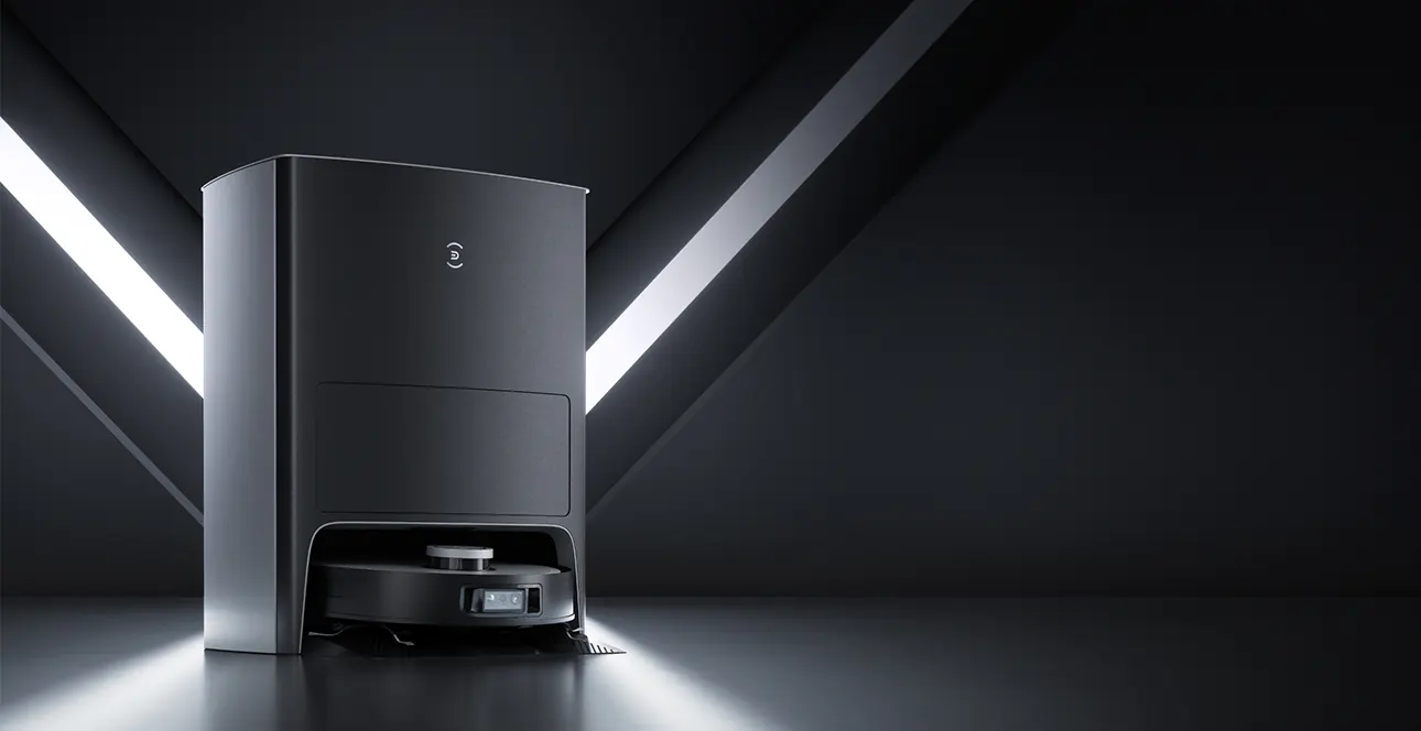 Robot hút bụi lau nhà tự động giặt giẻ Ecovacs Deebot X1 OMNI - Chính hãng