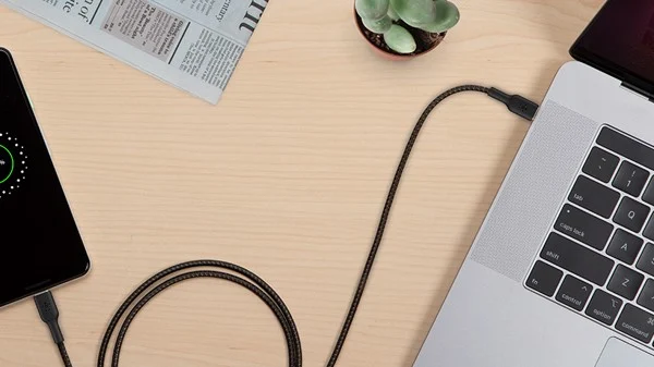 Cáp sạc nhanh USB Type C - C BOOST↑CHARGE™ Belkin 60W vỏ dù 1M - Chính Hãng