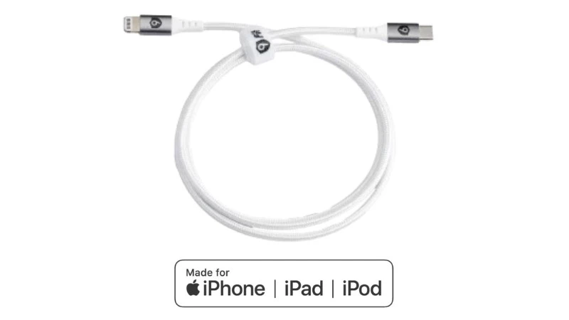 Cáp 9Fit USB-C to Lightning 1M - Chính hãng