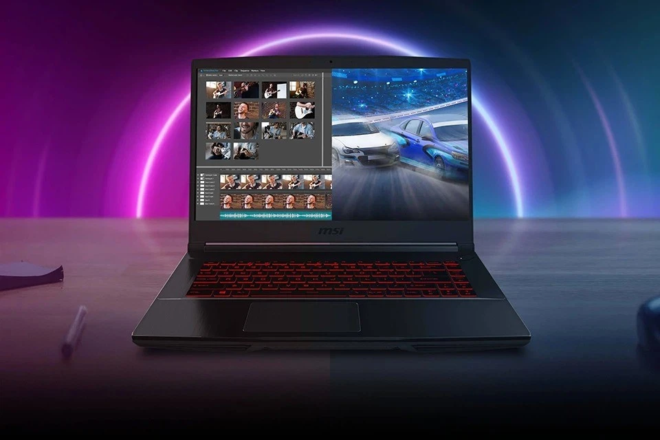 Laptop Gaming MSI GF63 Thin 12VE-454VN