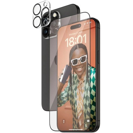 Kính Cường Lực PanzerGlass Clear Cho Iphone 15 Pro Max