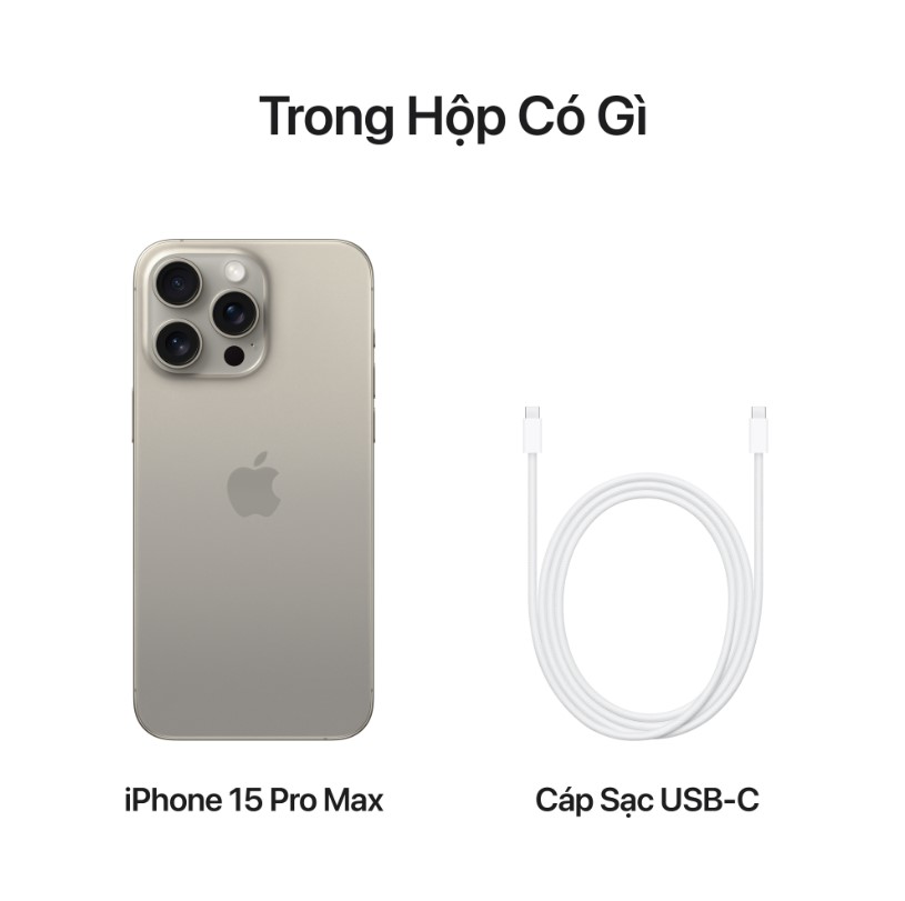 iPhone 15 Pro Max 256GB - Chính hãng VN/A