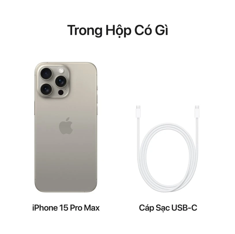 iPhone 15 Pro Max 256GB - Chính hãng VN/A