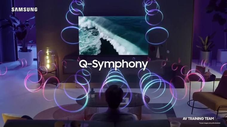 Công nghệ Q-Symphony đem đến chất lượng âm thanh tuyệt vời