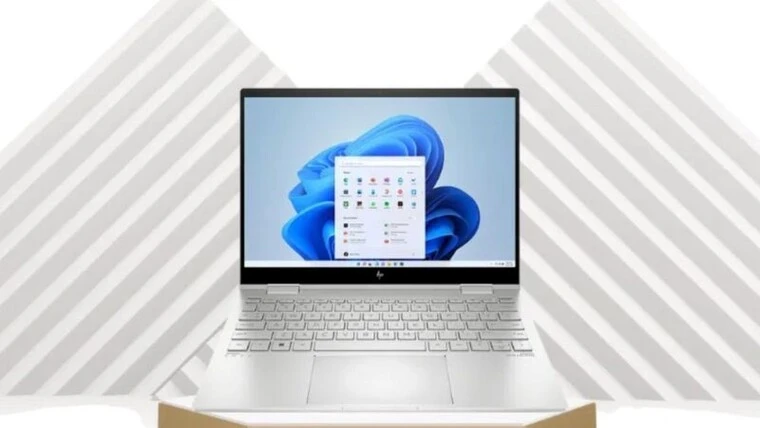 Laptop HP ENVY x360 13-bf0114TU (7C0P0PA) CPU Intel Core i5-1230U xử lý card Intel Iris Xe Graphic với lưu trữ 512GB.