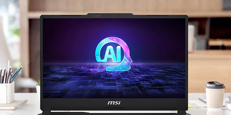 Laptop MSI Cyborg 15 AI A1VE-053VN (Core Ultra 7 155H/16GB/512GB/RTX 4050/15.6inch FHD 144Hz/Windows 11)