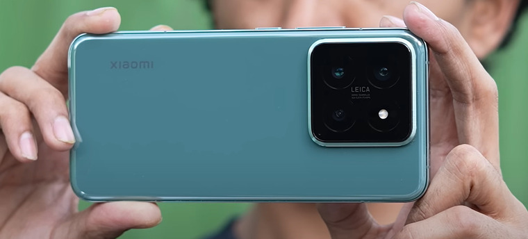Xiaomi 14 với thiết kế thon gọn và đường cong mềm mại