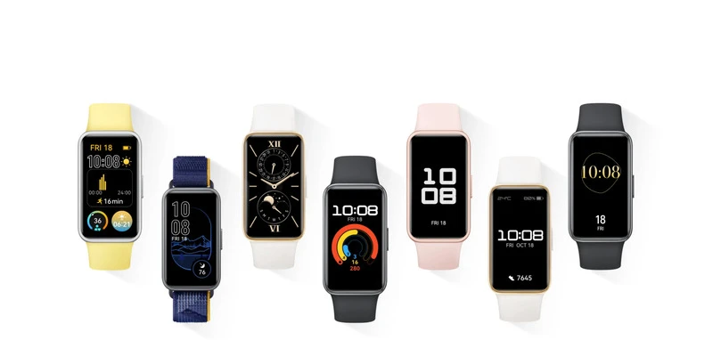 Huawei Band 9 Biến hóa phong cách cùng mặt đồng hồ luôn hiển thị AOD.
