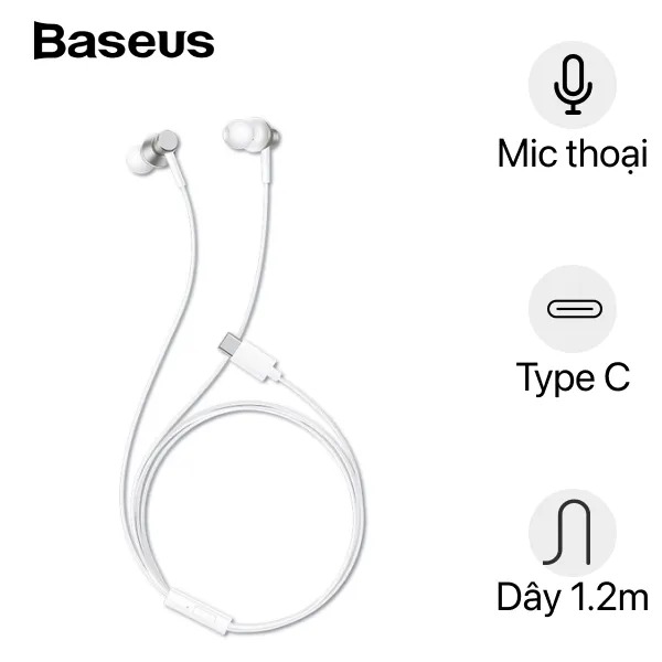 Tai nghe có dây Baseus Encok CZ11