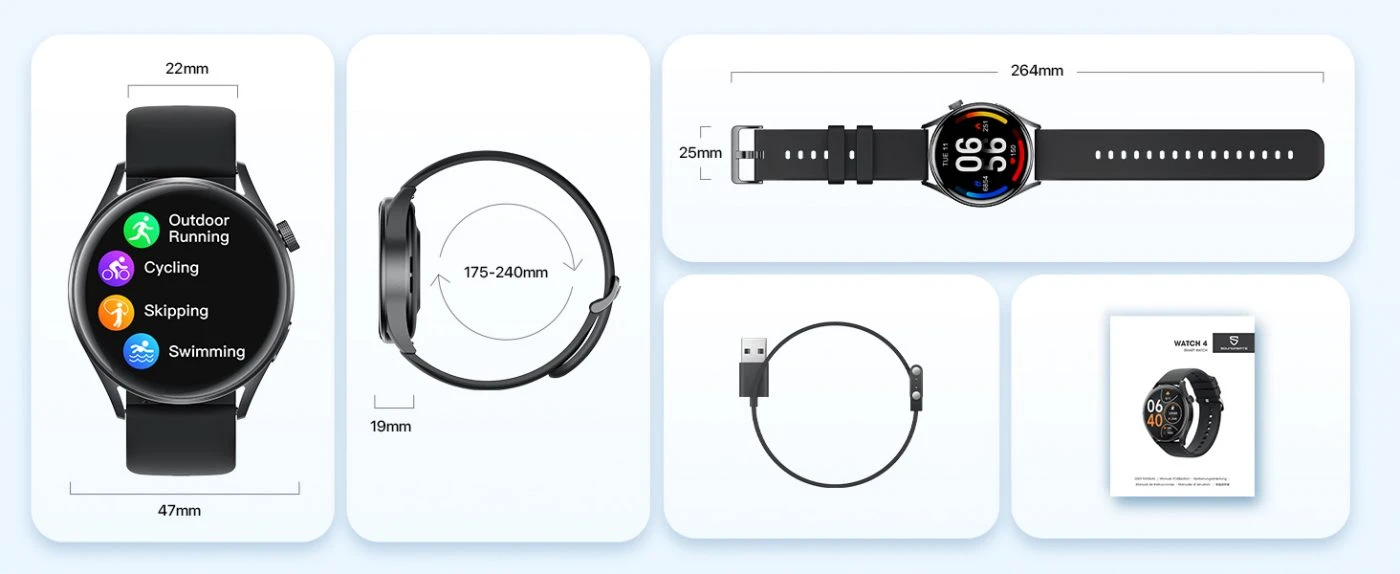 Đồng hồ SoundPEATS Watch 4