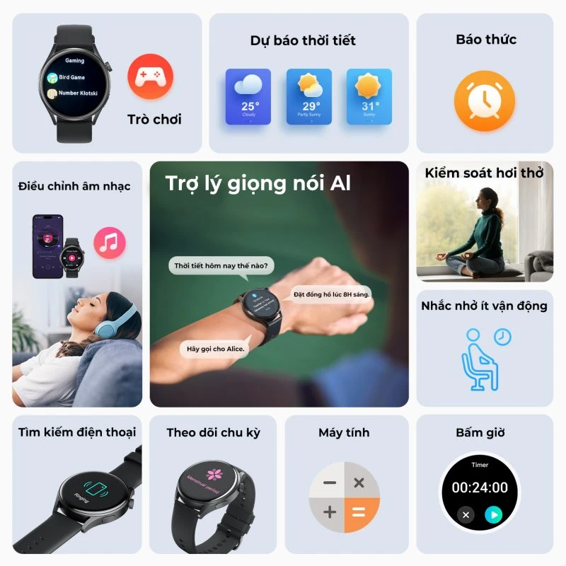 Đồng hồ SoundPEATS Watch 4