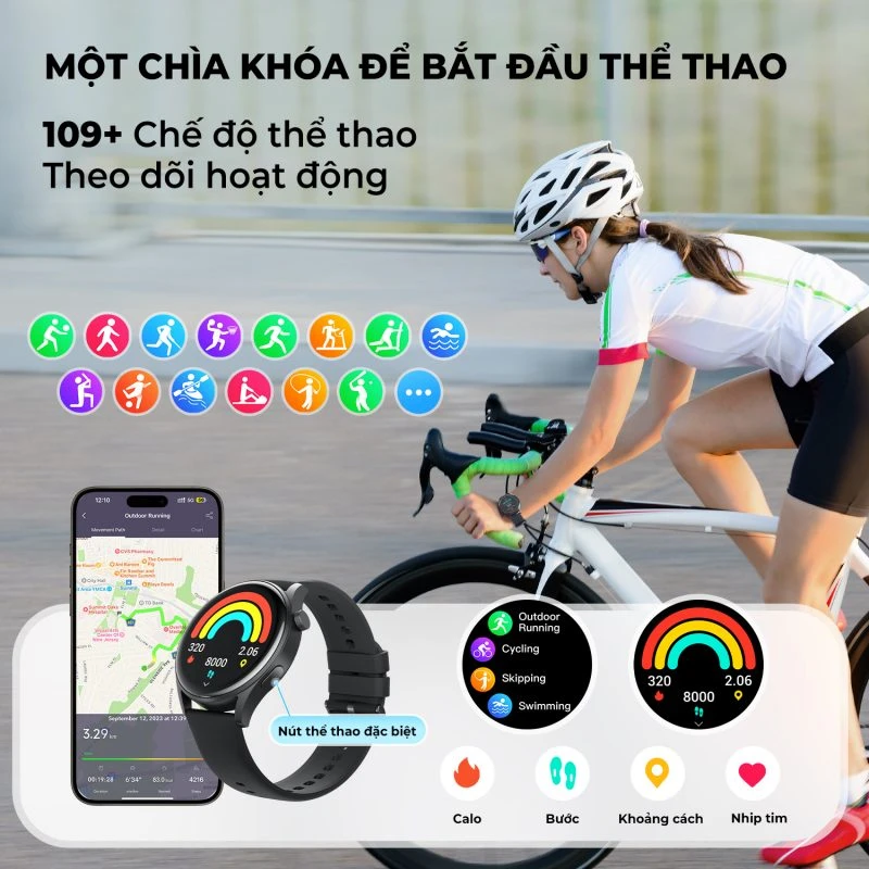 Đồng hồ SoundPEATS Watch 4