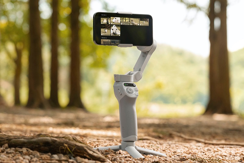 Chiếc gimbal phiên bản rút gọn.