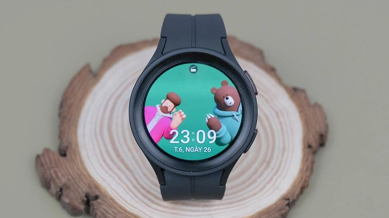 Đồng hồ Samsung Watch có khả năng hiển thị sắc nét Đồng hồ Samsung Watch có khả năng hiển thị sắc nét