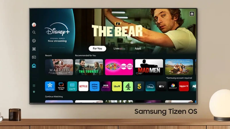Giao diện của Samsung Smart Tivi QLED QA85Q80D là một trải nghiệm liền mạch Giao diện của Samsung Smart Tivi QLED QA85Q80D là một trải nghiệm liền mạch