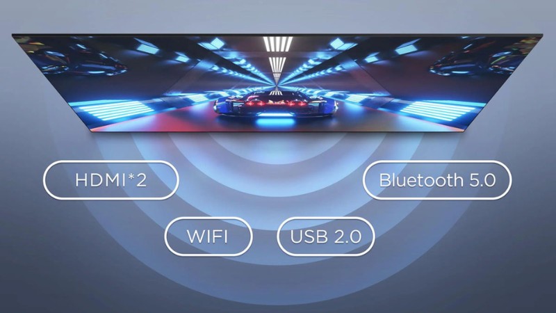 TCL Smart Tivi 40S5400A được trang bị các cổng kết nối đa dạng như HDMI và USB