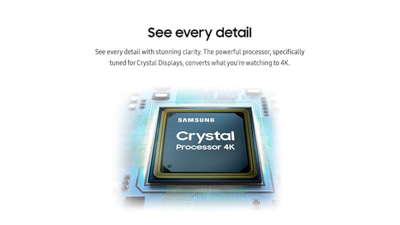 Bộ xử lý Crystal 4K.