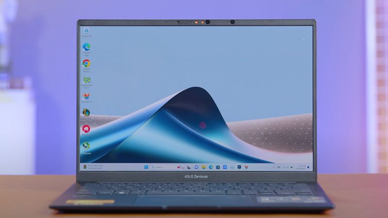 Dòng laptop Asus Zenbook.