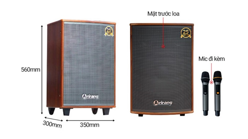 Thiết kế nhỏ gọn hiện đại có độ bền cao.