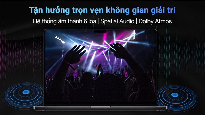 Hệ thống 6 loa.