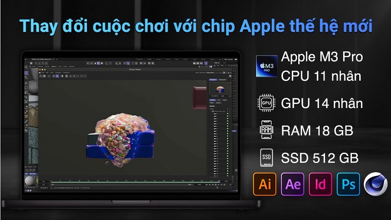 Hiệu suất đáng kinh ngạc.