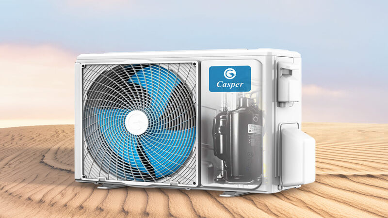 Máy lạnh Casper Inverter 2 HP IC-18TL32 được trang bị dàn tản nhiệt đồng mạ vàng
