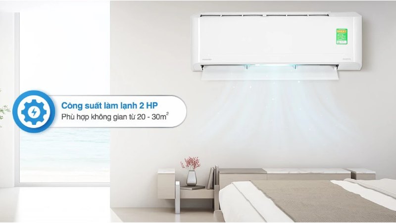 Công suất làm lạnh lớn.