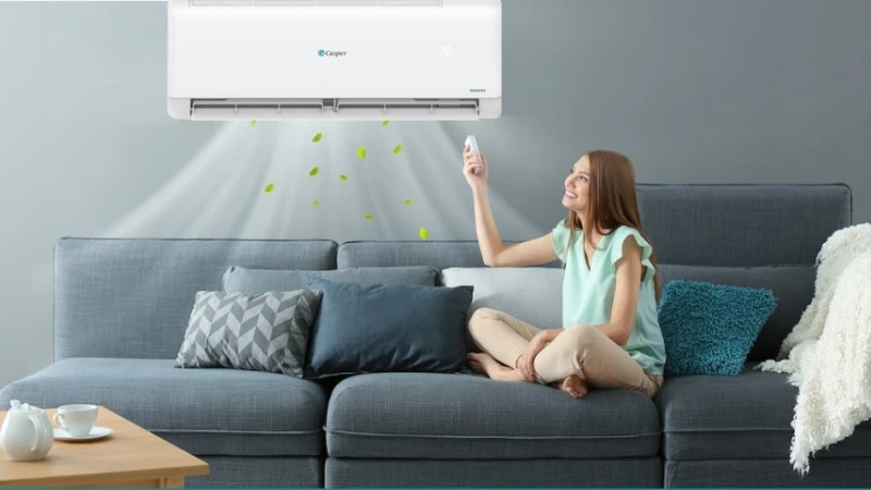 Cơ chế bảo vệ an toàn kép được tích hợp trên máy lạnh Casper Inverter 9.000 BTU (1 HP) TC-09IS35 Cơ chế bảo vệ an toàn kép được tích hợp trên máy lạnh Casper Inverter 9.000 BTU (1 HP) TC-09IS35