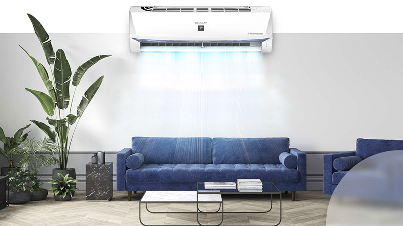 Chế độ Breeze của điều hòa Sharp Inverter 12.000 BTU (1.5 HP) AH-X13ZEW mang đến luồng gió tự nhiên