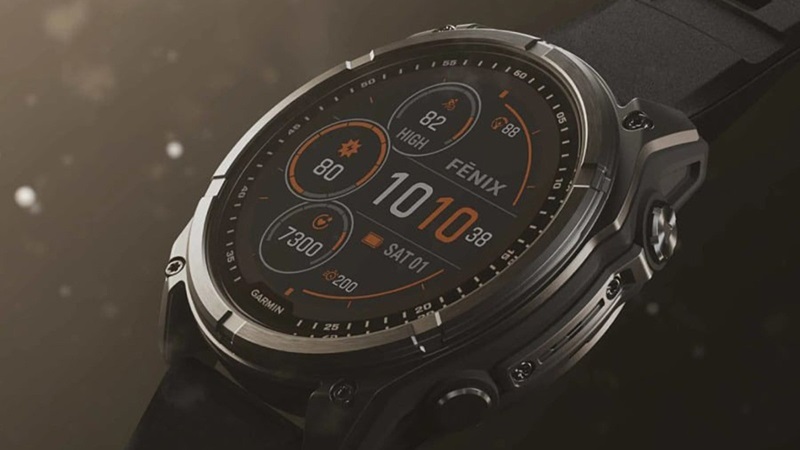 Đồng hồ thông minh Garmin Fenix 8 43mm Sapphire AMOLED Edition