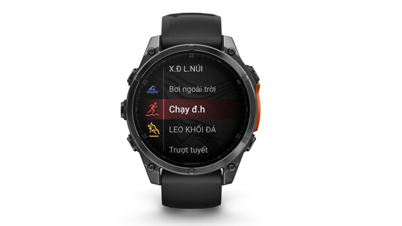 Garmin Fenix 8 43mm Sapphire AMOLED Edition đi kèm với cảm biến Elevate Gen 5 mới nhất của Garmin