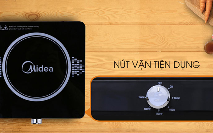 Midea bếp từ MI-K1917EF(B), 1900W