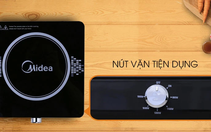 Midea bếp từ MI-K1917EF(B), 1900W
