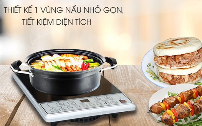 Midea bếp từ MI-B2015DE, 2000W